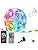 GANZQH Led Lights for Bedroom 50FT, RGB Led Strip Lights Color Changing Indoor, Music Sync Led Light Strip with Remote & App Control, DIY Fancy Led Lights for Room Decor Ambient Lighting (1 * 50FT)